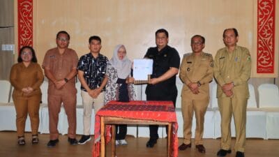 Bupati Samosir Terima Hibah Barang Milik Negara Rusun RSUD dr Hadrianus Sinaga dari Kementerian PUPR