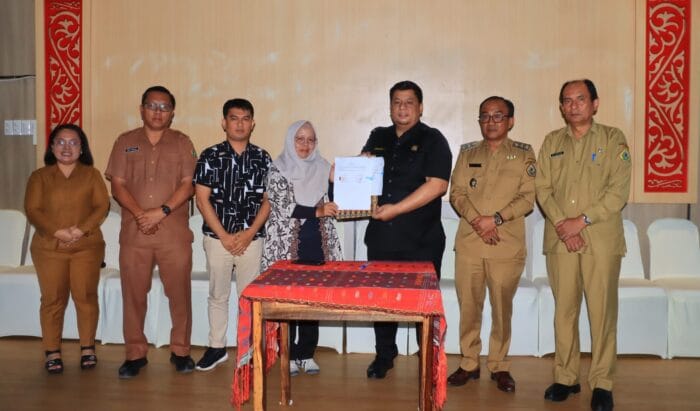 Bupati Samosir Terima Hibah Barang Milik Negara Rusun RSUD dr Hadrianus Sinaga dari Kementerian PUPR
