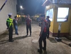 Patroli Malam Polres Tapteng Perkuat Pencegahan Tindak Pidana Jalanan