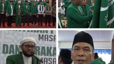 DR H Dedi Iskandar Batubara Lantik PD Al-Jamiyatul Washliyah Kabupaten Labusel Periode 2025-2030
