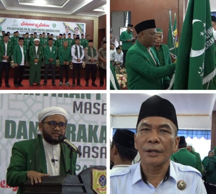 DR H Dedi Iskandar Batubara Lantik PD Al-Jamiyatul Washliyah Kabupaten Labusel Periode 2025-2030
