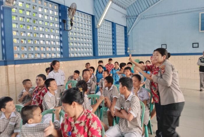Bid Dokkes Polda Sumut Gelar Pemeriksaan Kesehatan dan Edukasi di SLB Karya Murni