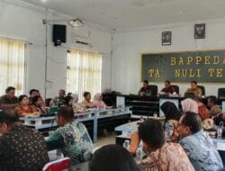 Pemkab Tapteng Laksanakan Pembinaan Data Statistik Sektoral Daerah