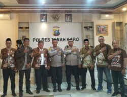 Kapolres Tanah Karo Sambut Silaturahmi DPD Pujakesuma