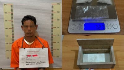 Sat Narkoba Tapteng Bekuk Pengedar Sabu di Kalangan, Barang Bukti 7,27 Gram Diamankan