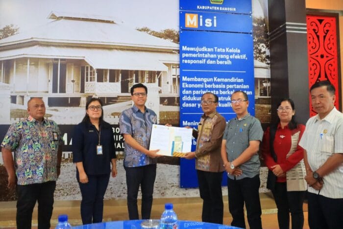 Wabup Samosir Terima Pengelolaan Sementara IPLT