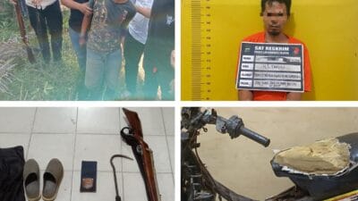 Dalam Waktu 1x24 Jam, Pelaku Pembunuhan Sadis di Kebun Sawit Labusel Berhasil Diringkus