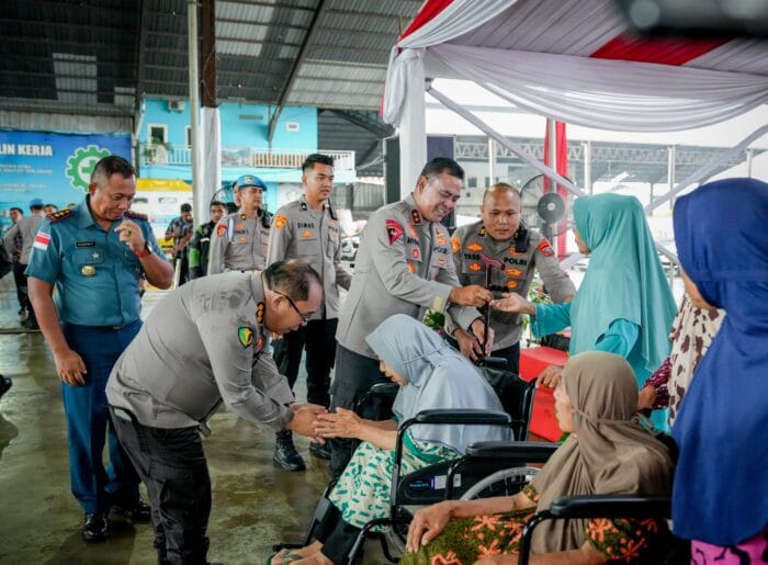 Polda Sumut Gelar Bakti Kesehatan dan Sosial untuk 2.000 Warga Belawan