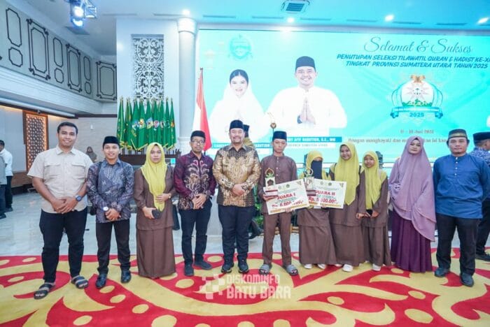 Bupati Batu Bara Hadiri Penutupan STQH Ke-19 Provinsi Sumatera Utara