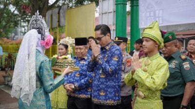 Satpol PP Go To School Terus Berlanjut, Ini Pesan Rico Waas Terhadap Pelajar SMP Negeri 5 Medan