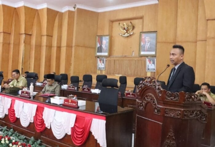 DPRD Batu Bara Sampaikan Pandangan Ranperda Pertanggungjawaban Pelaksanaan APBD TA 2024