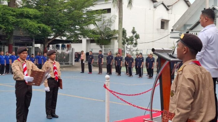 Upacara Kesadaran Berbangsa dan Bernegara Warga Binaan Rutan Kelas I Medan