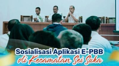 Bapenda Batu Bara Laksanakan Sosialisasi Aplikasi E-PBB Desa