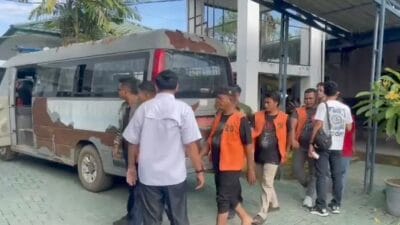 11 Masyarakat Dusun Tanjung Marulak Ditahan Kejaksaan Terkait Kasus Pencurian TBS di Lahan PT STA Sei Kanan Labusel