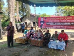 Danramil 12/LP Sei Kanan Hadiri Reses Anggota DPRD Sumut Darnedy Kurnia Santi SH