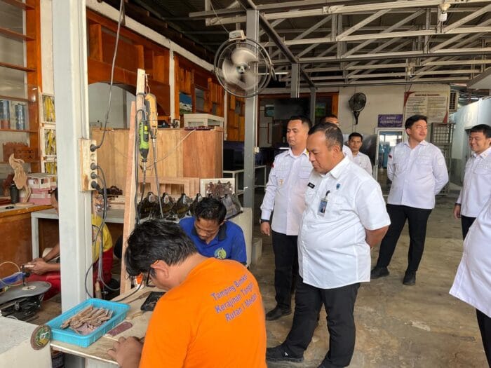 Rutan Kelas I Medan Terima Kunjungan Kerja Inspektur Wilayah I Kemenimipas