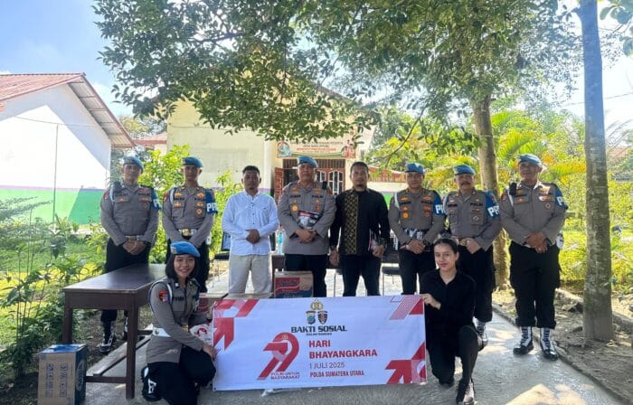 Bidpropam Polda Sumut Gelar Baksos di Ponpes Hidayatullah