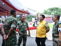 Bupati Samosir Hadiri HUT ke-75 Kodam I/BB, Berharap Sinergitas TNI Bangun Kemajuan Sumut