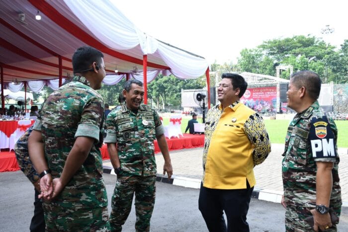 Bupati Samosir Hadiri HUT ke-75 Kodam I/BB, Berharap Sinergitas TNI Bangun Kemajuan Sumut