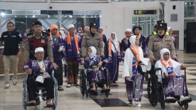 Polda Sumut: Pengamanan Keberangkatan Pesawat Saudia Airlines di Kualanamu Berjalan Lancar