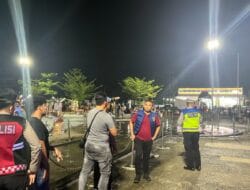 Polres Tapteng Gelar Patroli KRYD, Jaga Kamtibmas Pada Malam Hari