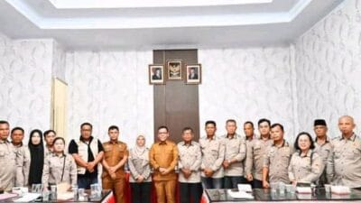 Bupati Tapteng Terima Audiensi DPC Pelita Prabu