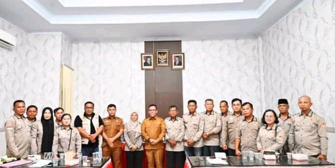 Bupati Tapteng Terima Audiensi DPC Pelita Prabu