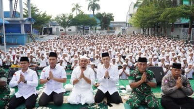 Zikir Akbar Bersama Warga Binaan Rutan Kelas I Medan