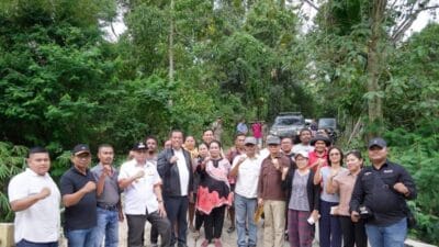 Bupati Karo Tinjau Jembatan Rusak di Kutaraja, Tegaskan Percepatan Perbaikan