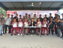 Sambut HUT Ke-79 Bhayangkara, Polres Labusel Gelar Lomba Dam Batu Gembira