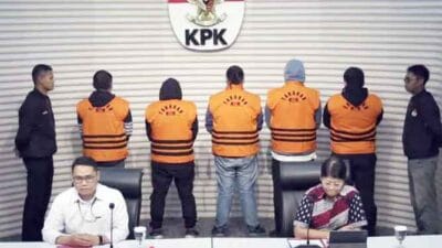 KPK Tangkap 6 Orang dalam OTT di Kabupaten Mandailing Natal Sumut