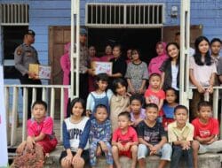 Sambut Hari Bhayangkara Ke-79, Polres Tapteng Anjangsana ke Panti Asuhan