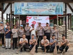 Polres Tapteng Gelar Bakti Religi Sambut Hari Bhayangkara Ke-79