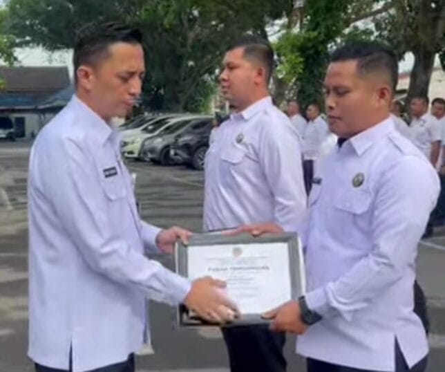 Rutan Kelas I Medan Berikan Penghargaan Pegawai Teladan