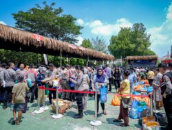 Polda Sumut Gelar Pasar Murah dan Sajikan Kuliner Gratis untuk Warga