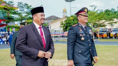Turut Meriahkan HUT Ke-79 Bhayangkara, Bupati Batu Bara Hadiri Upacara dan Syukuran di Polres