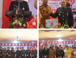 Polres Labusel Gelar Upacara HUT Bhayangkara Ke-79