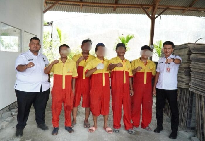 200 Ribu Paving Block Buatan Warga Binaan Rutan Kelas I Medan Kembali Terjual