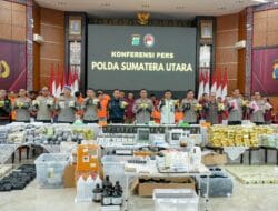 Polda Sumut Ungkap 3.078 Kasus Narkoba