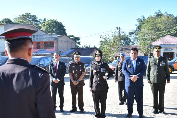 Bupati Samosir Ikuti Upacara HUT Ke-79 Bhayangkara 2025