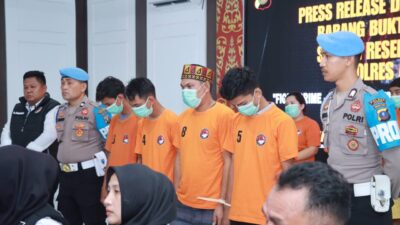 Polres Asahan Ungkap Jaringan Narkotika Antarprovinsi dan Musnahkan BB 31,5 Kg