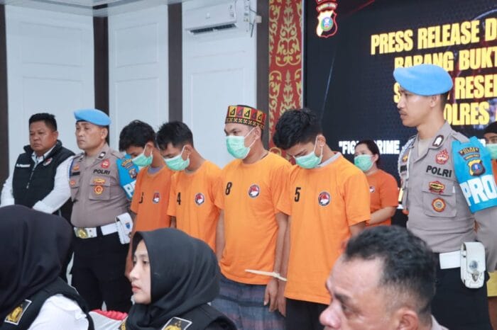 Polres Asahan Ungkap Jaringan Narkotika Antarprovinsi dan Musnahkan BB 31,5 Kg