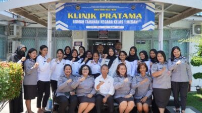 Klinik Pratama Rutan Kelas I Medan Bekali CPNS Tenaga Kesehatan Kanwil Ditjenpas Sumut