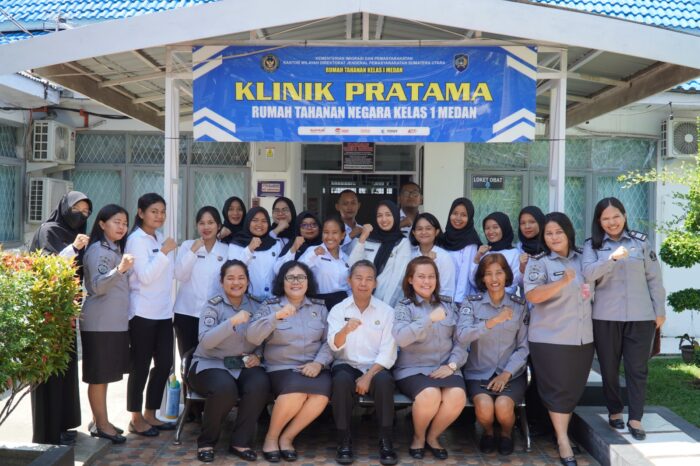 Klinik Pratama Rutan Kelas I Medan Bekali CPNS Tenaga Kesehatan Kanwil Ditjenpas Sumut