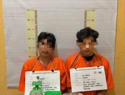 Satres Narkoba Polres Tapteng Amankan Dua Pengedar Ganja di Hajoran