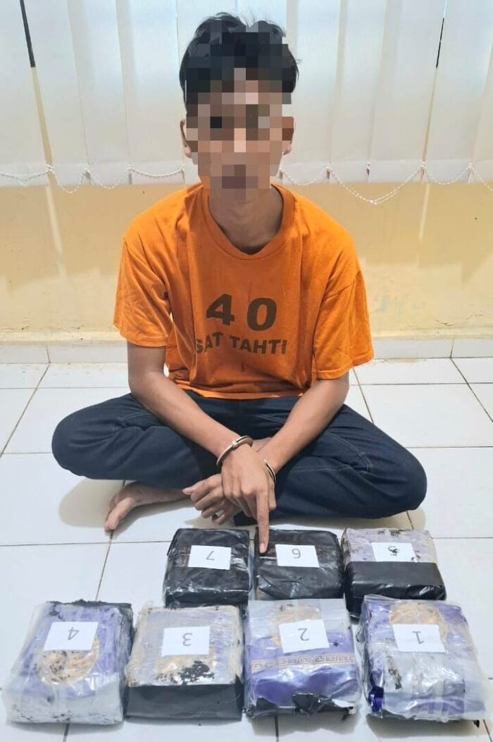 Polsek Sei Tualang Raso Gagalkan Peredaran Narkoba 7,54 Kg di Dalam CPU Komputer