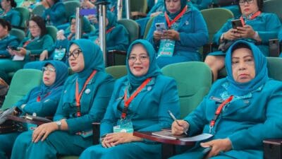 Ketua TP PKK Batu Bara Hadiri Puncak Peringatan HKG Ke-35