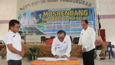 Wabup Samosir Resmi Buka Musrenbang RPJMD 2025-2029