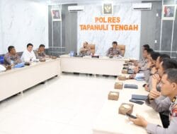 Polres Tapteng Gelar Latpraops Jelang Operasi Patuh Toba 2025