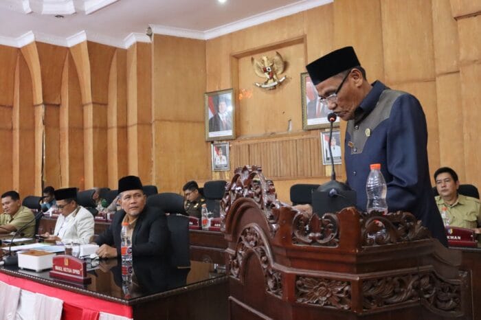 DPRD Batu Bara Laksanakan Rapat Paripurna Finalisasi Pansus Laporan Ranperda PIKID dan RPJP APBD TA 2024
